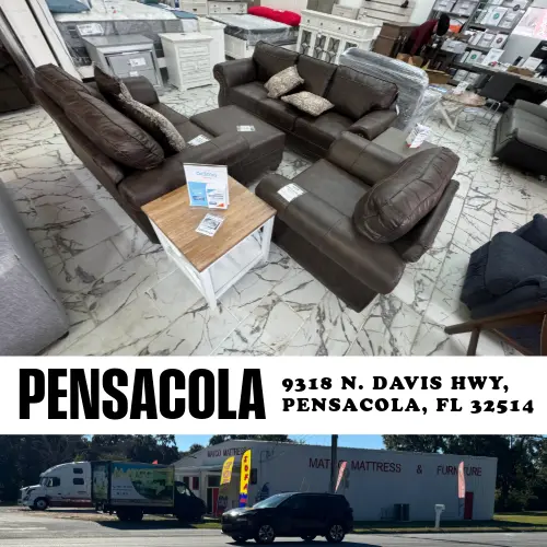 MATCO Mattress & Furniture storefront at 9318 N Davis Hwy